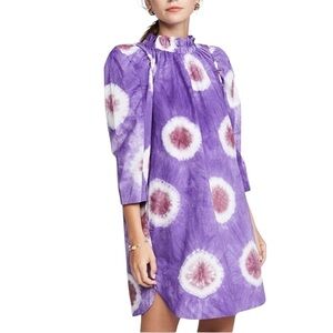 Sea New York Tie Dye Mini Dress Purple Size 8